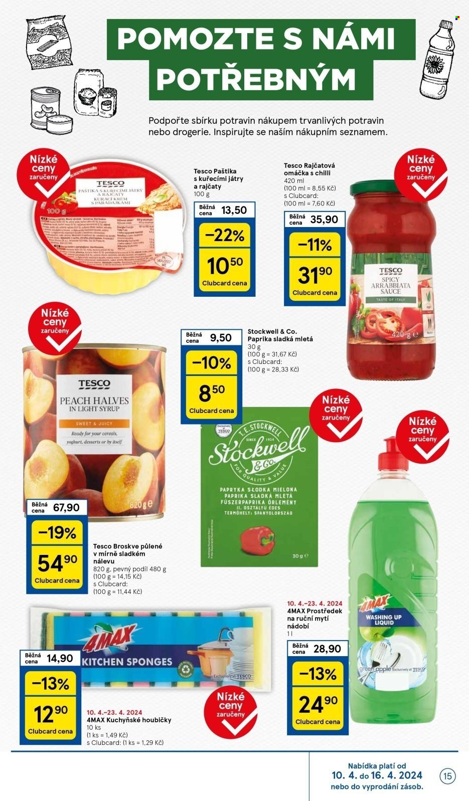 Leták TESCO - 10.4.2024 - 16.4.2024. Strana 15