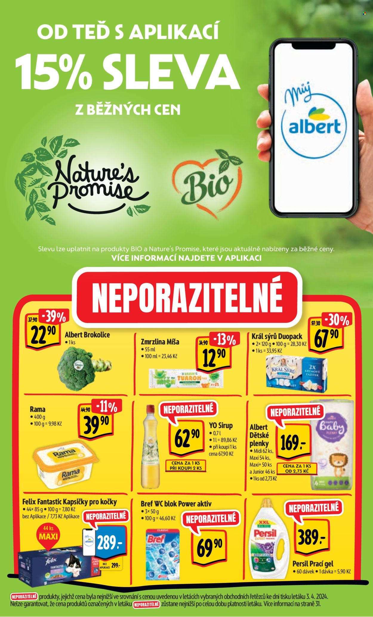 Leták Albert Hypermarket - 10.4.2024 - 16.4.2024. Strana 4