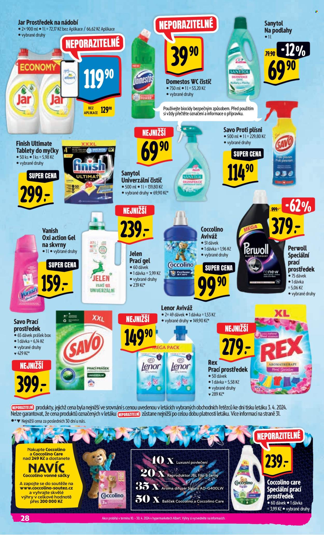 Leták Albert Hypermarket - 10.4.2024 - 16.4.2024. Strana 30