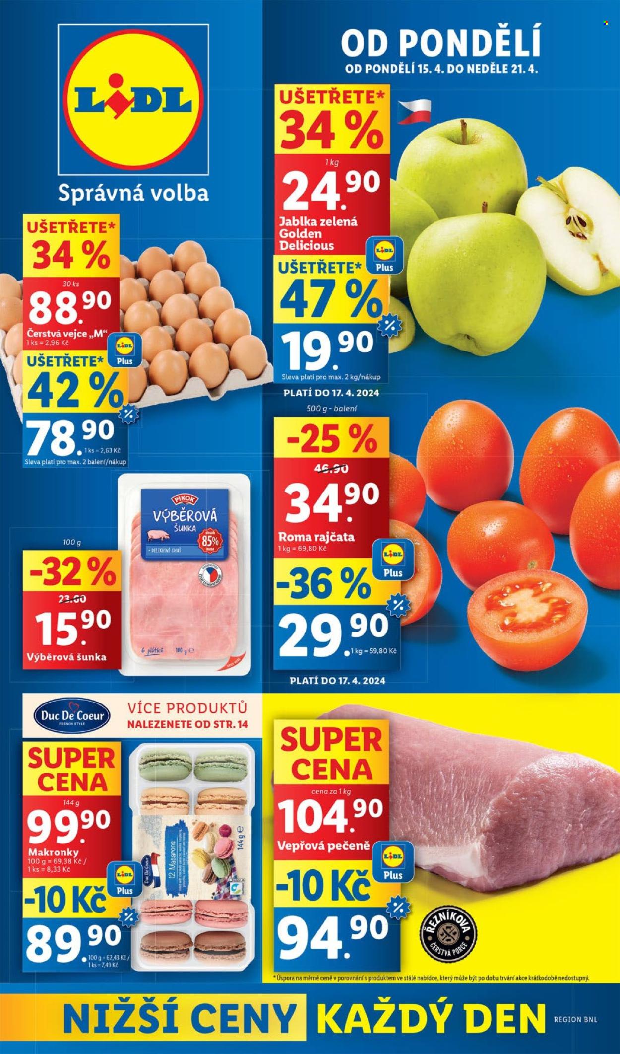 Leták Lidl - 15.4.2024 - 21.4.2024. Strana 1