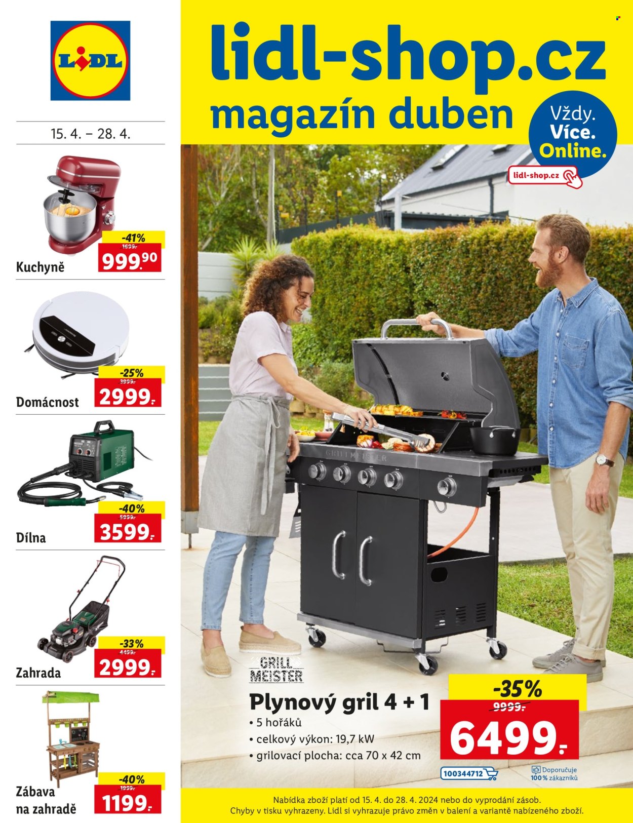 Leták Lidl - 15.4.2024 - 28.4.2024. Strana 1
