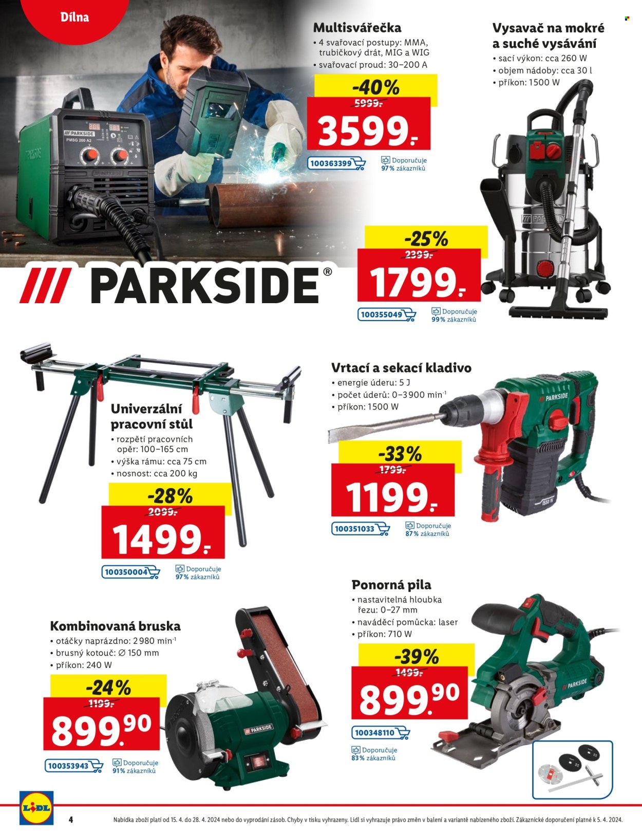 Leták Lidl - 15.4.2024 - 28.4.2024. Strana 4