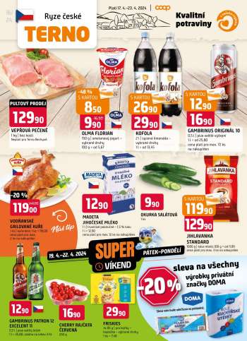 Leták coop TERNO - 17.4.2024 - 23.4.2024.