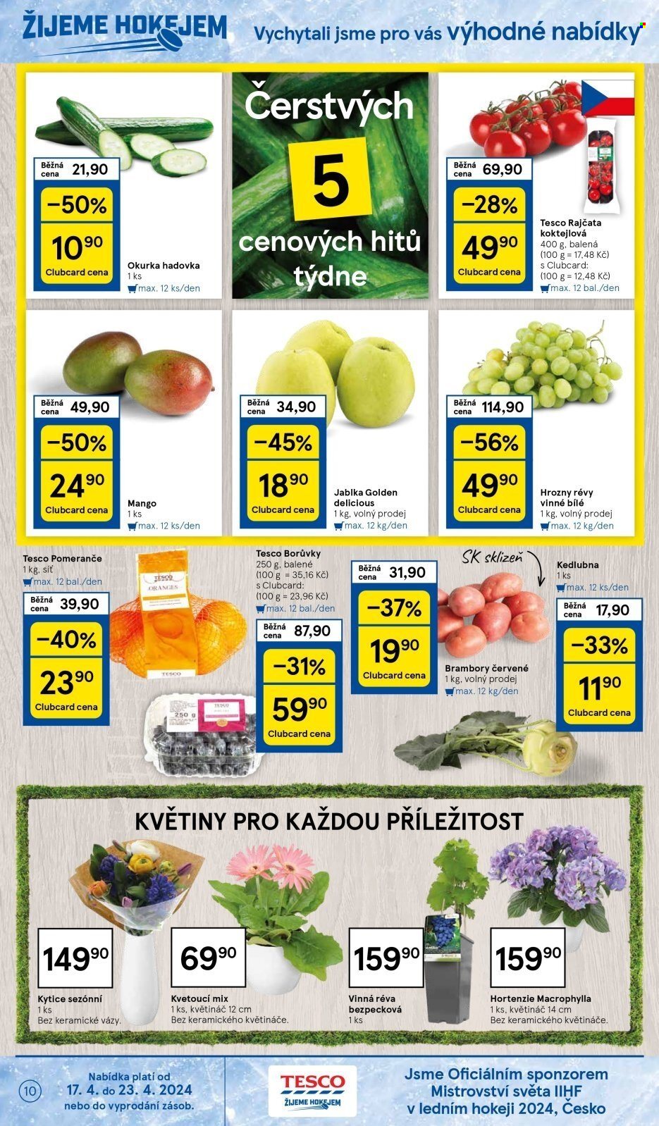 Leták TESCO - 17.4.2024 - 23.4.2024. Strana 10