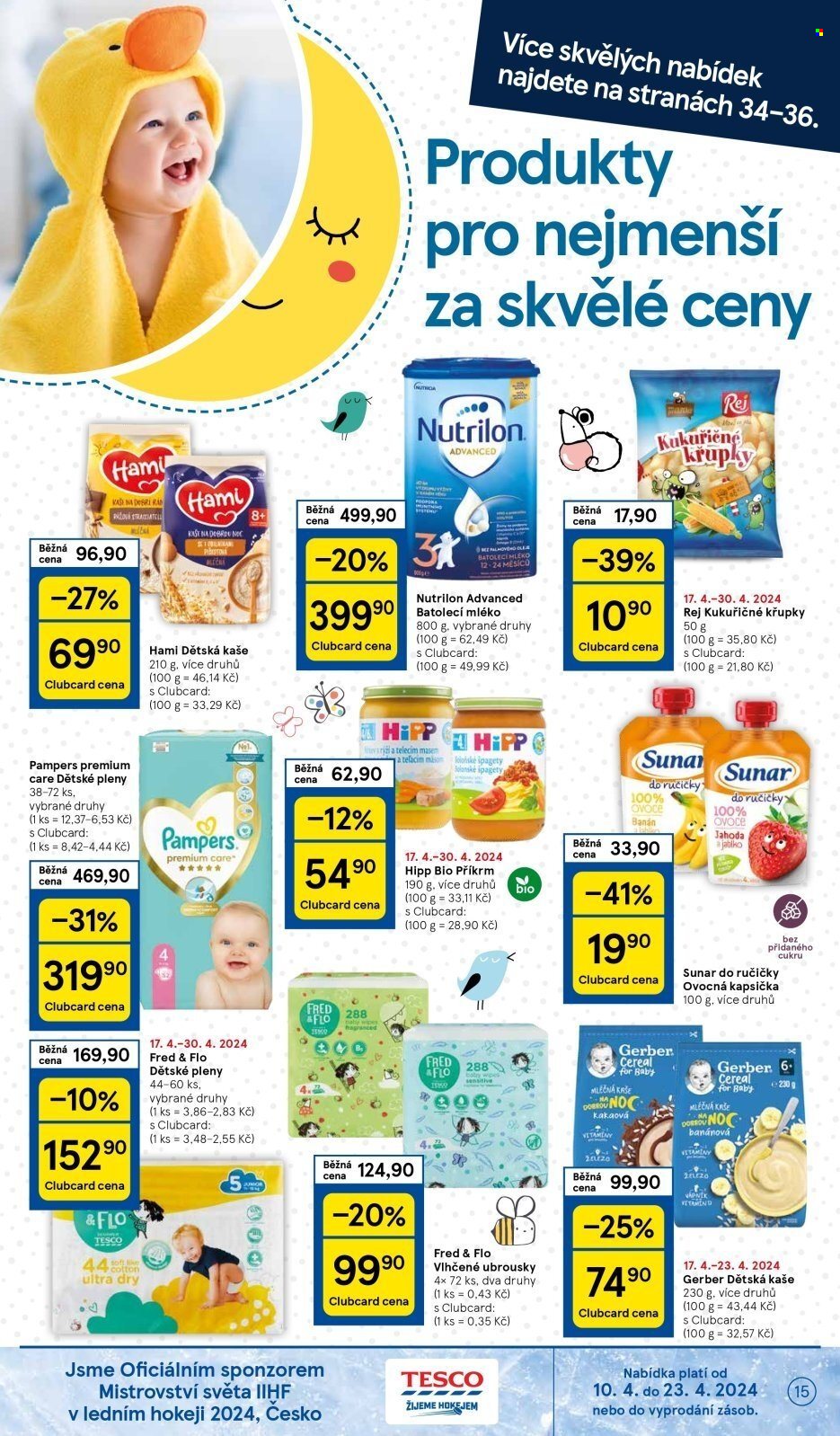 Leták TESCO - 17.4.2024 - 23.4.2024. Strana 15