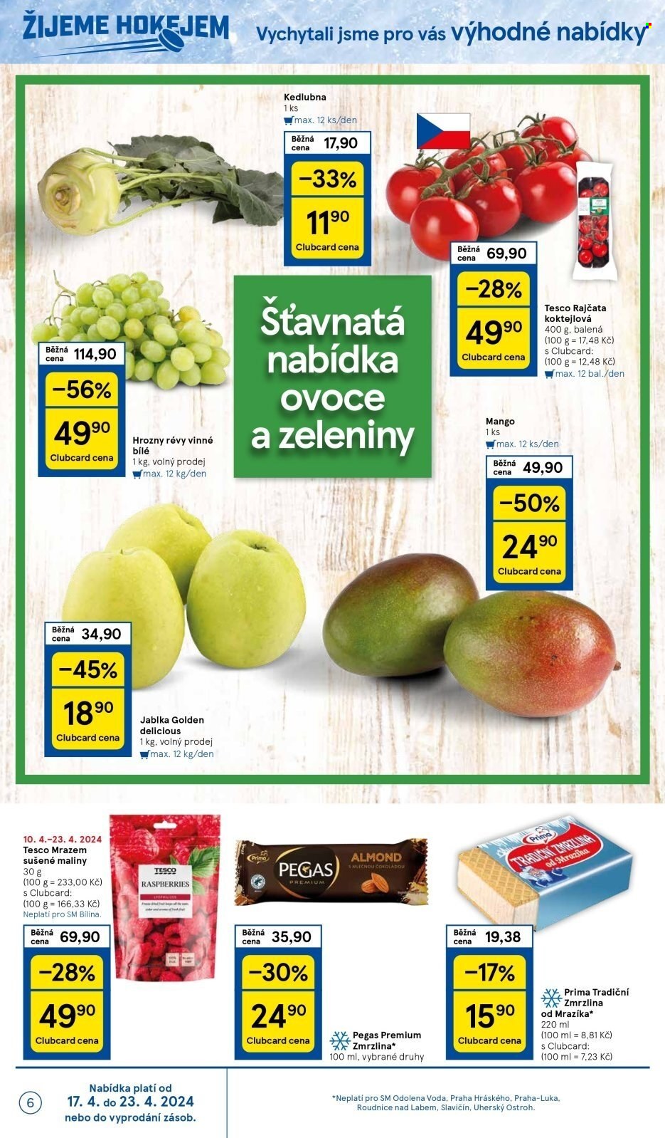 Leták TESCO supermarket - 17.4.2024 - 23.4.2024. Strana 6