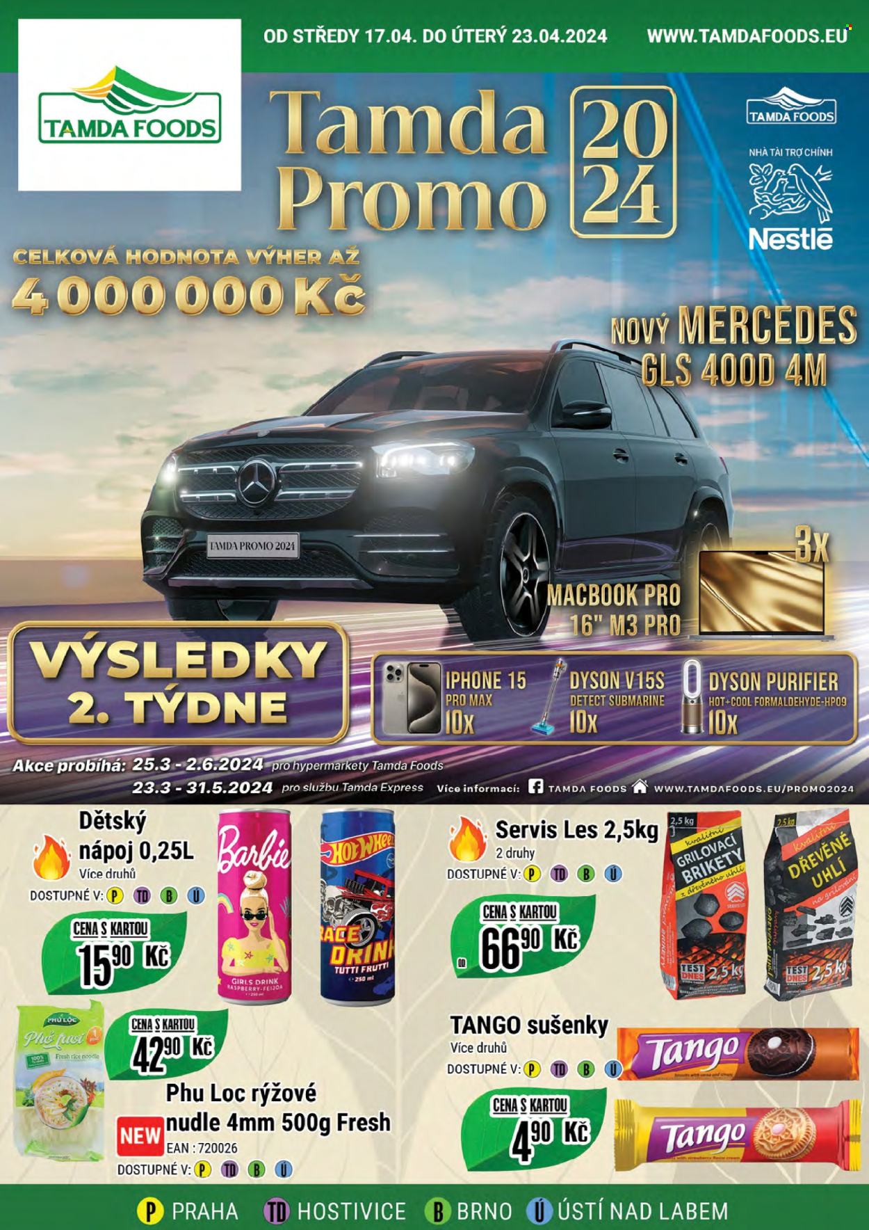 Leták Tamda Foods - 17.4.2024 - 23.4.2024. Strana 1