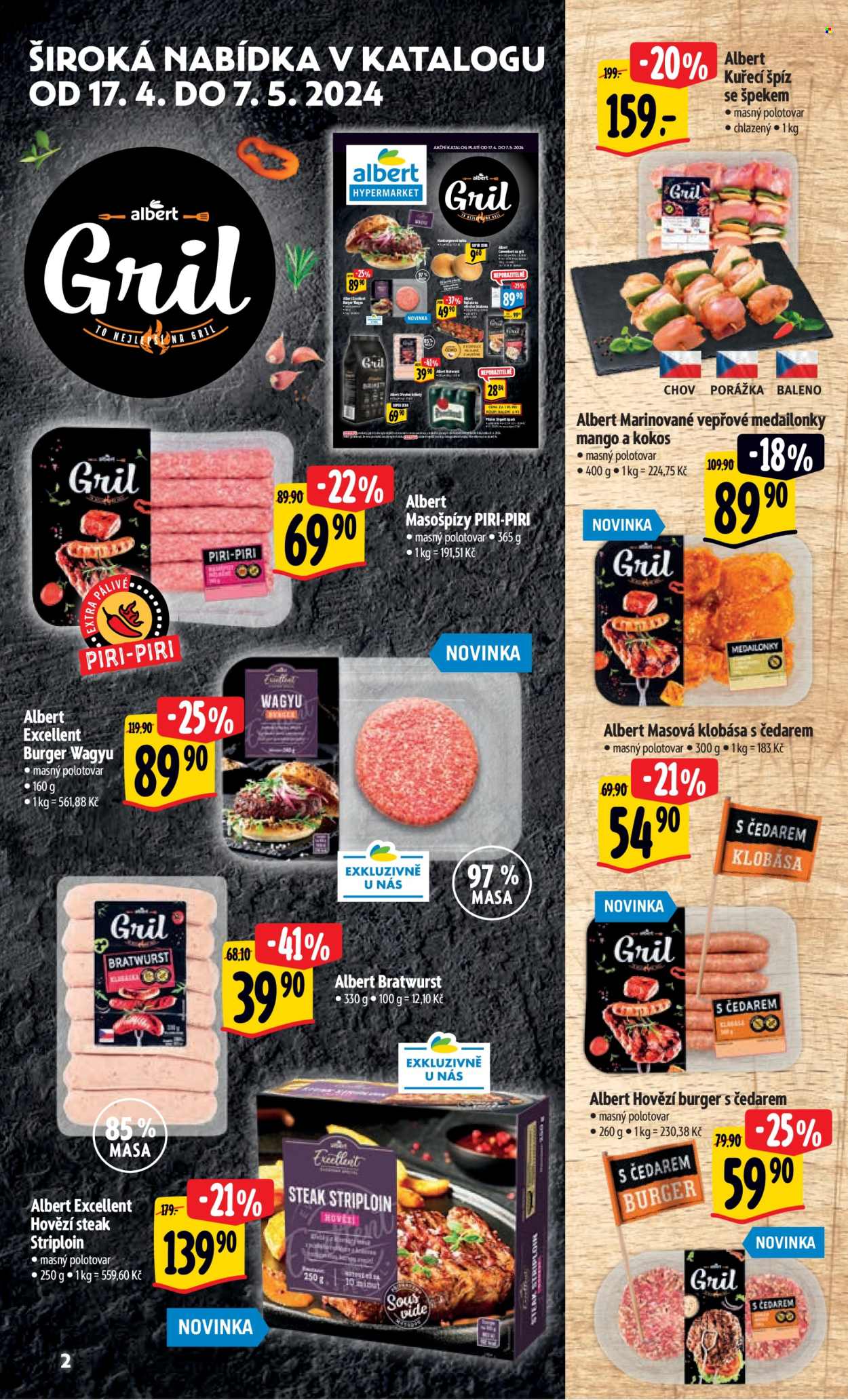 Leták Albert Hypermarket - 17.4.2024 - 23.4.2024. Strana 2