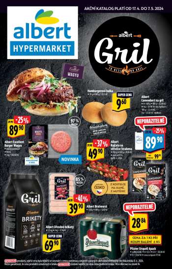Leták Albert Hypermarket - 17.4.2024 - 7.5.2024.