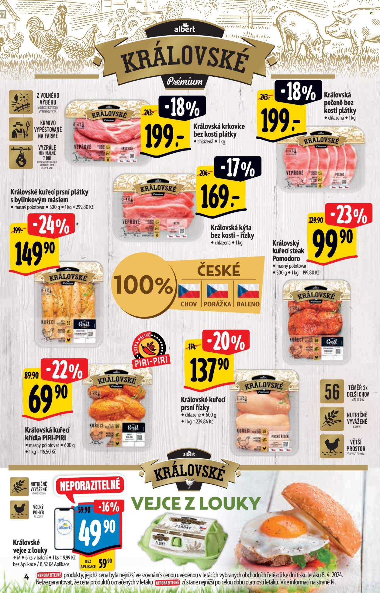 Leták Albert Hypermarket - 17.4.2024 - 7.5.2024. Strana 4