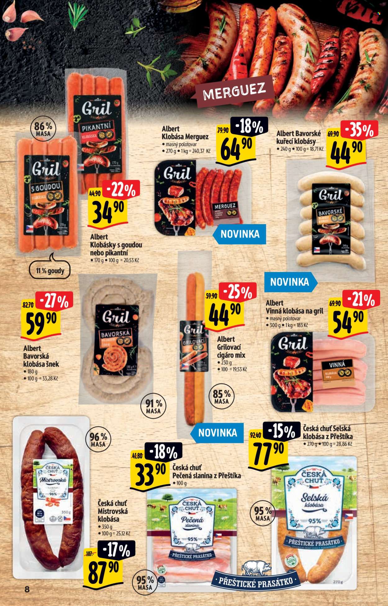 Leták Albert Hypermarket - 17.4.2024 - 7.5.2024. Strana 8