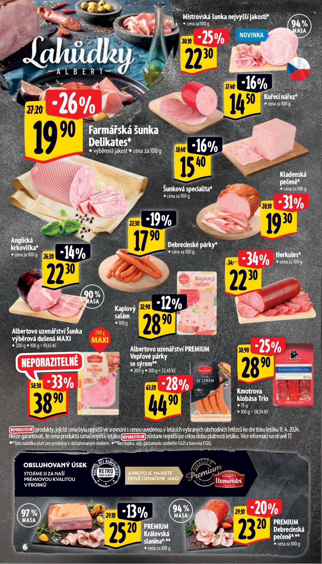 Leták Albert Supermarket - 17.4.2024 - 23.4.2024. Strana 7