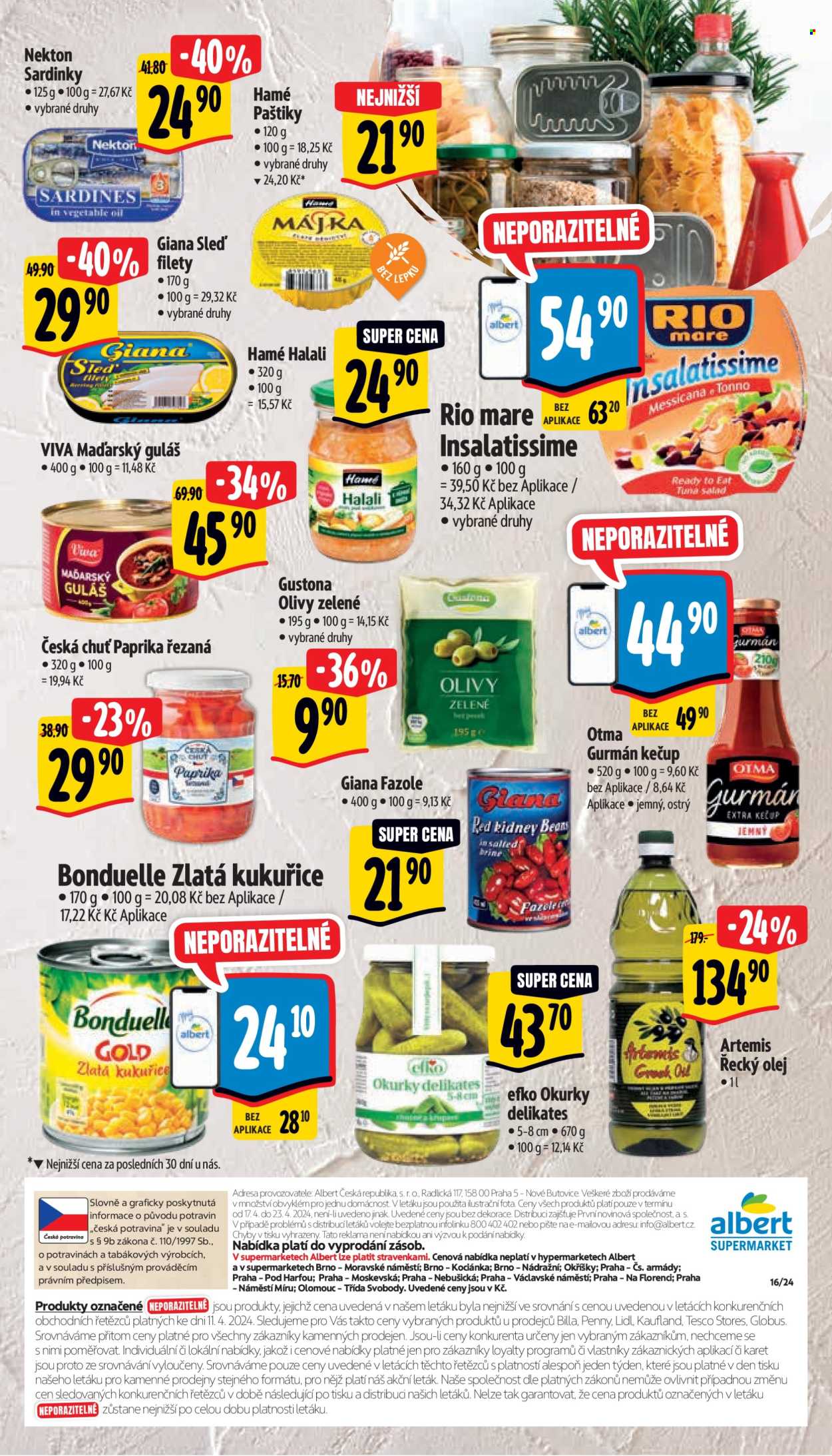 Leták Albert Supermarket - 17.4.2024 - 23.4.2024. Strana 18