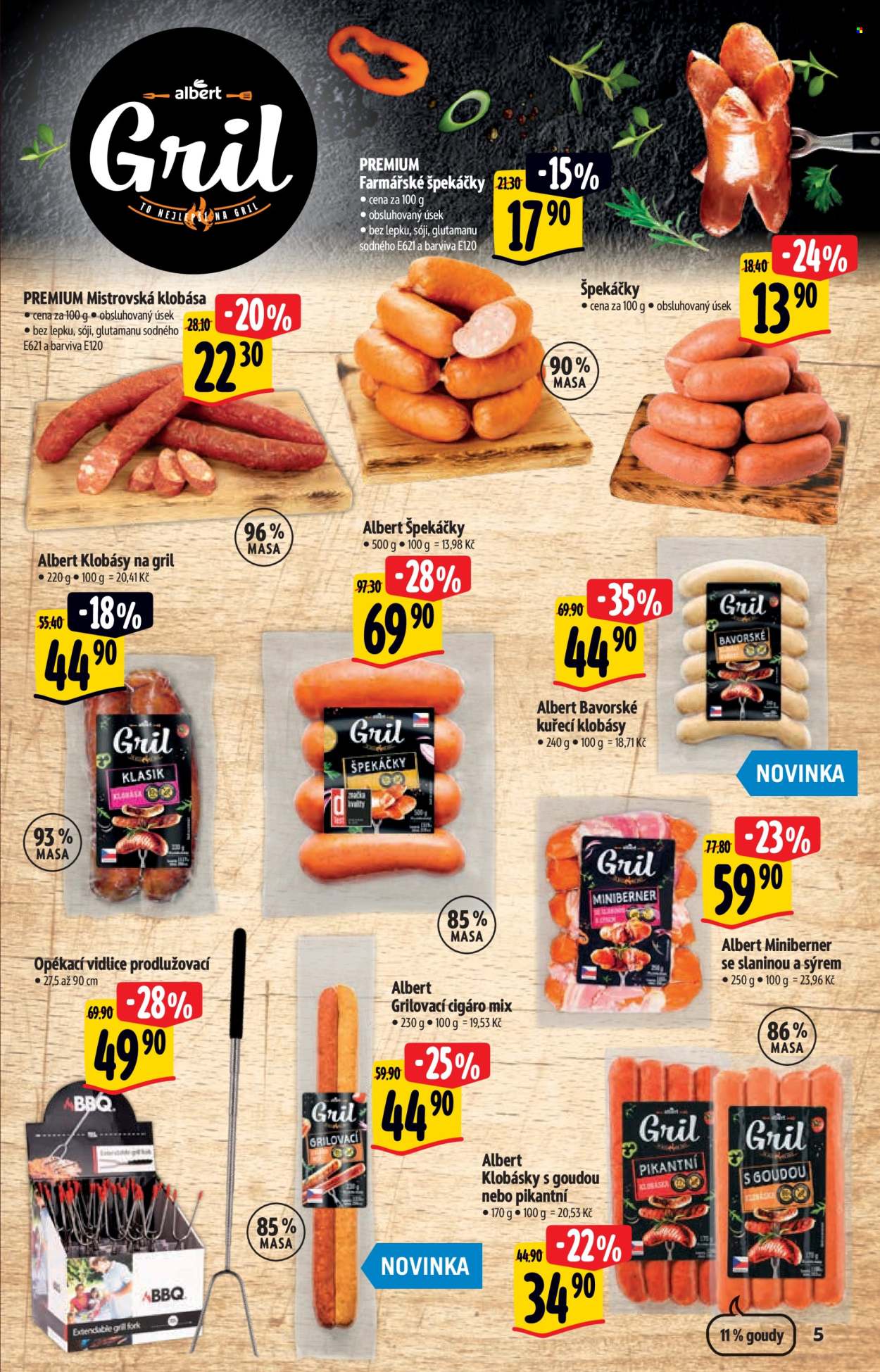 Leták Albert Supermarket - 17.4.2024 - 7.5.2024. Strana 5