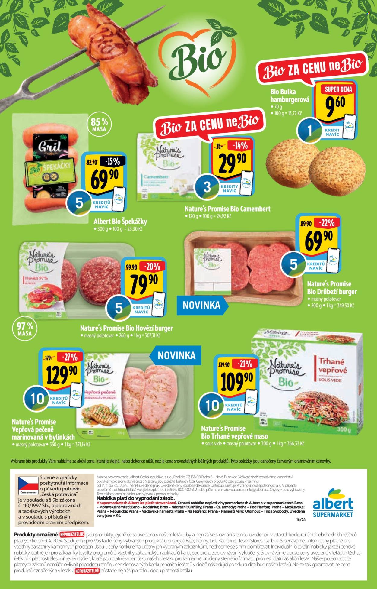 Leták Albert Supermarket - 17.4.2024 - 7.5.2024. Strana 6