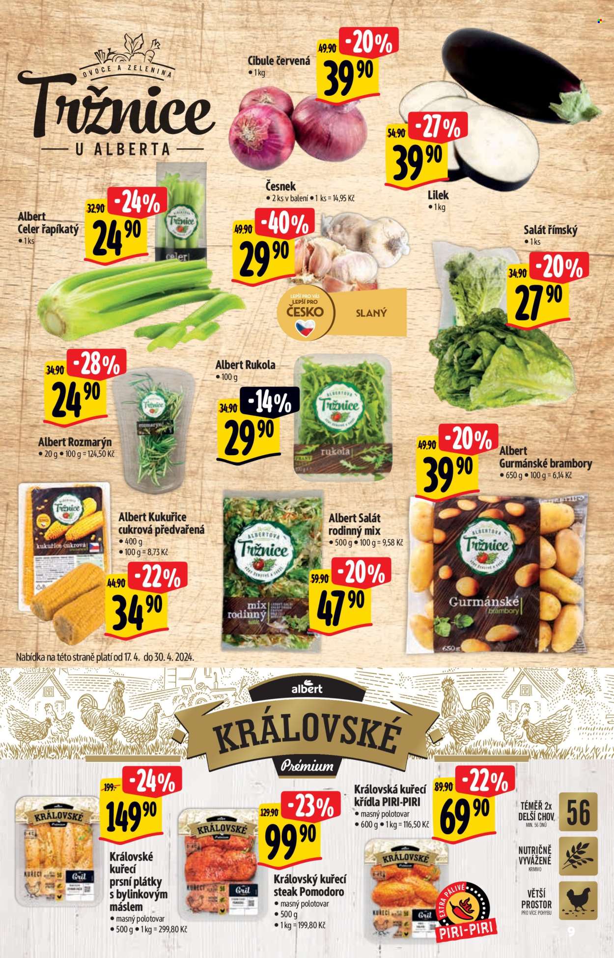 Leták Albert Supermarket - 17.4.2024 - 7.5.2024. Strana 9
