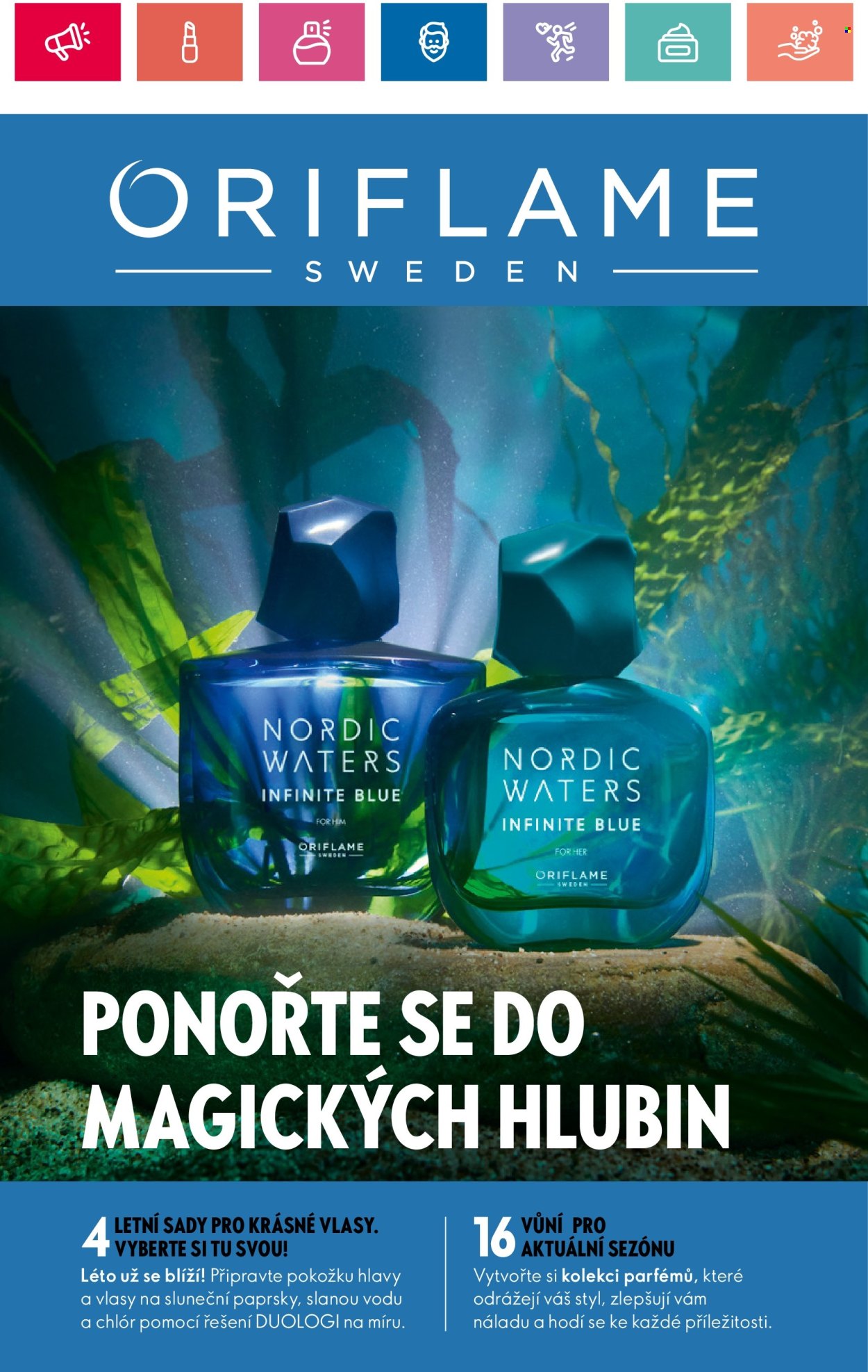 Leták ORIFLAME - 16.4.2024 - 6.5.2024. Strana 1