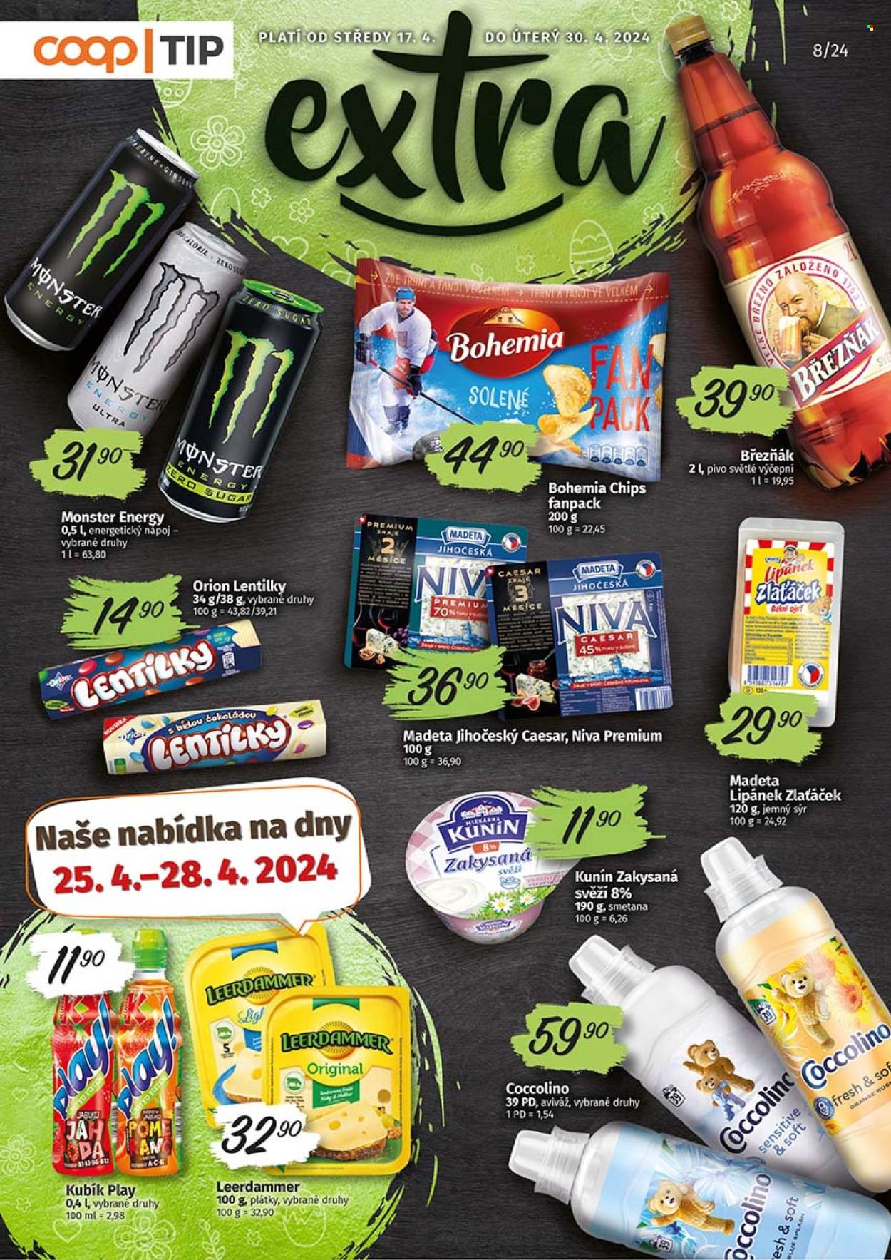 Leták coop TIP - 17.4.2024 - 30.4.2024. Strana 1