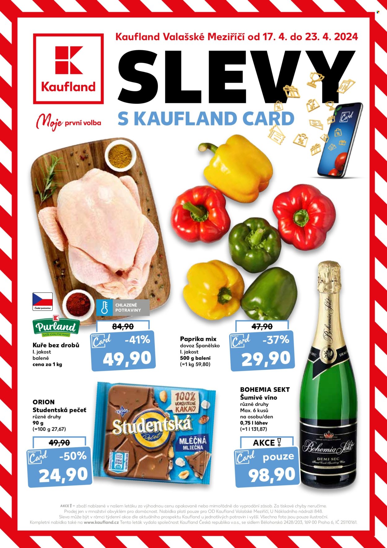 Leták Kaufland - 17.4.2024 - 23.4.2024. Strana 1