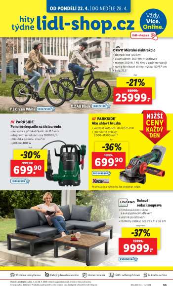 Leták Lidl - 22.4.2024 - 28.4.2024.