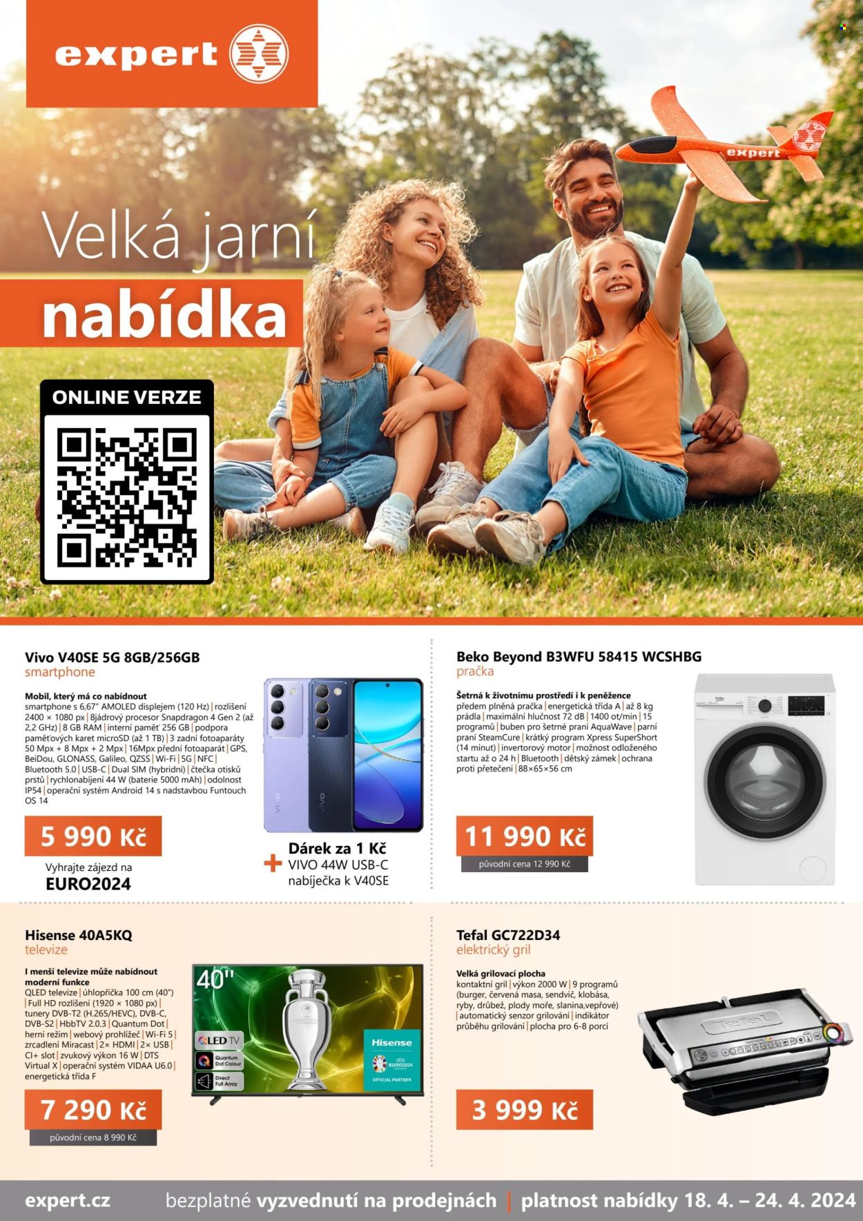 Leták Expert - 18.4.2024 - 24.4.2024. Strana 1