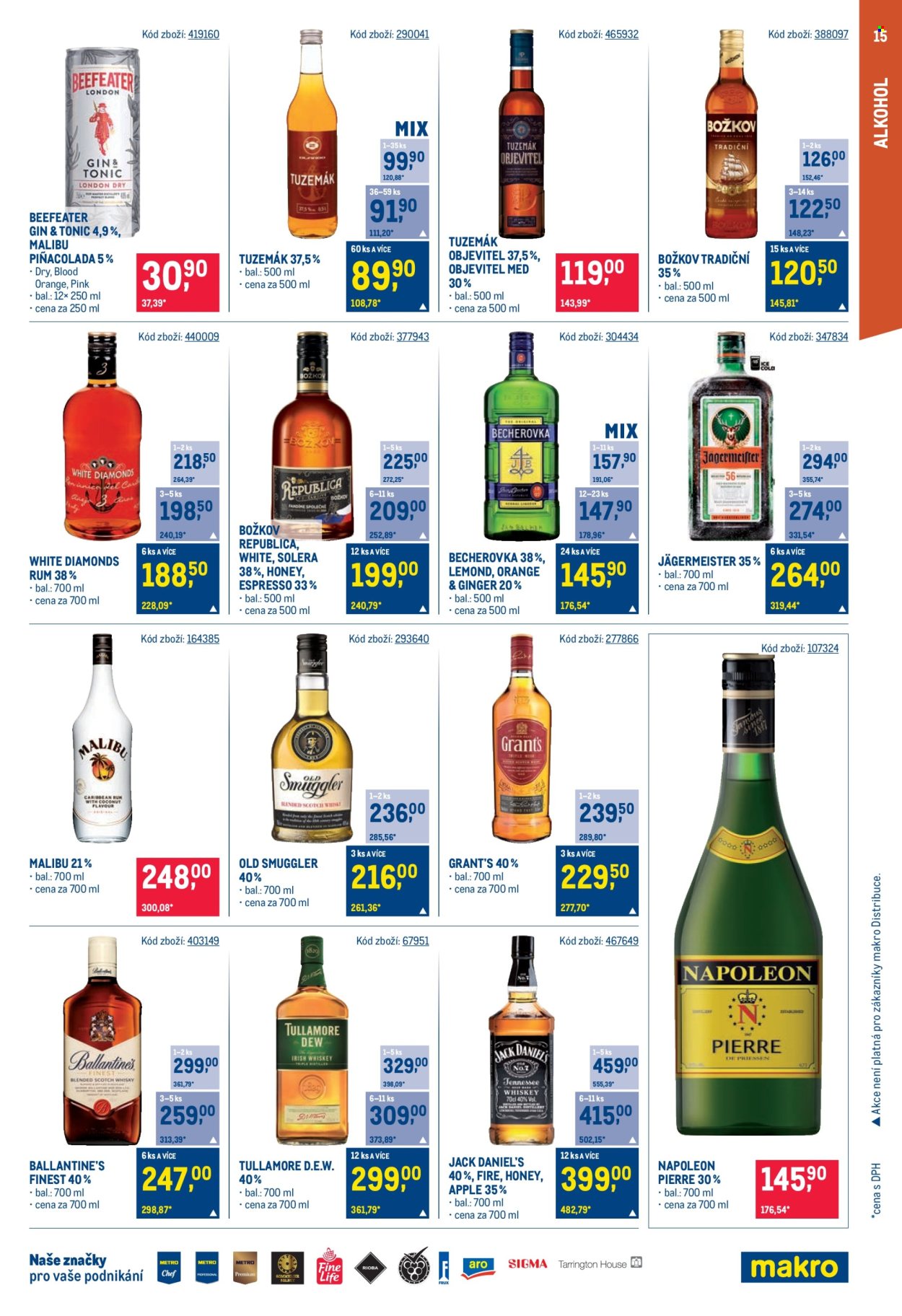 Leták MAKRO - 24.4.2024 - 7.5.2024. Strana 15