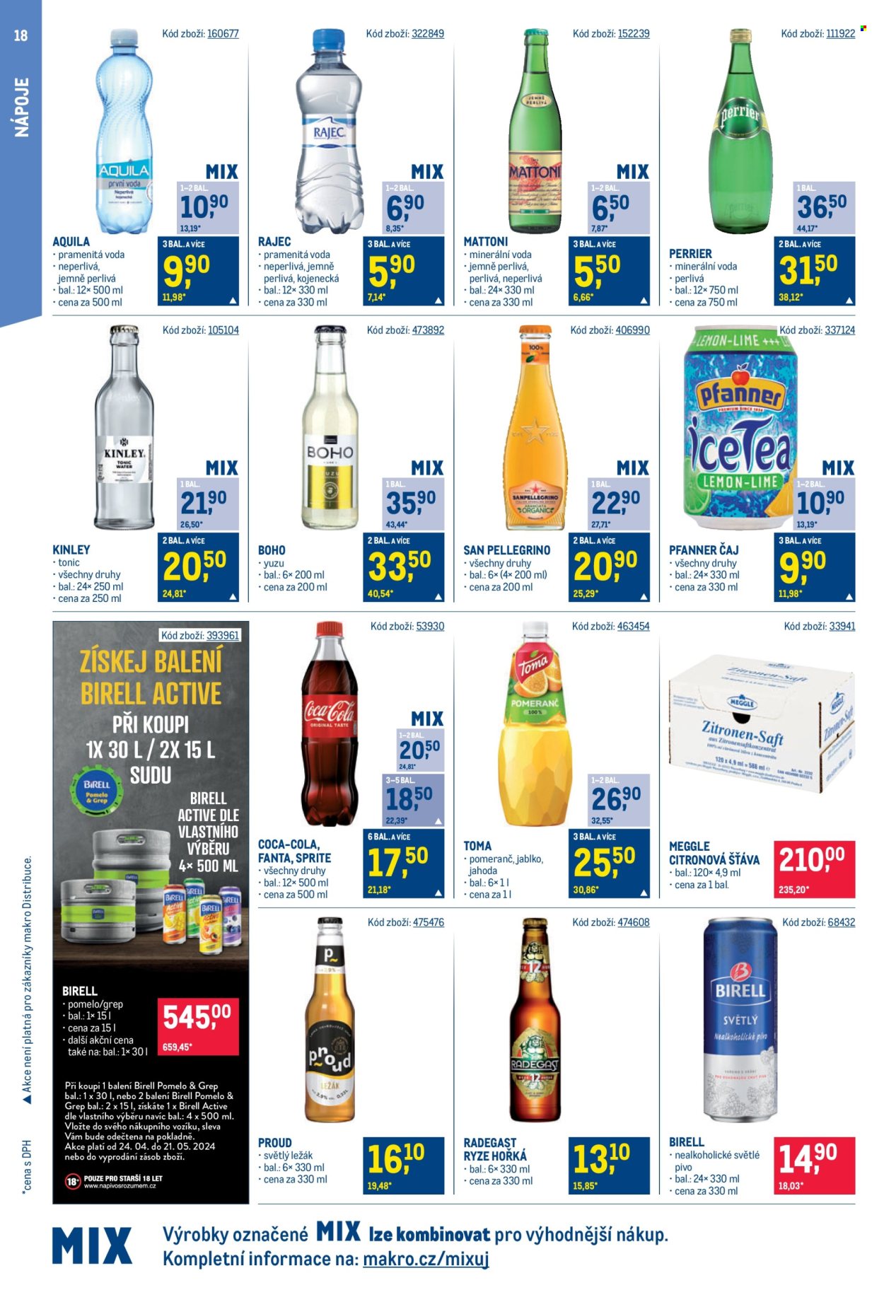 Leták MAKRO - 24.4.2024 - 7.5.2024. Strana 18