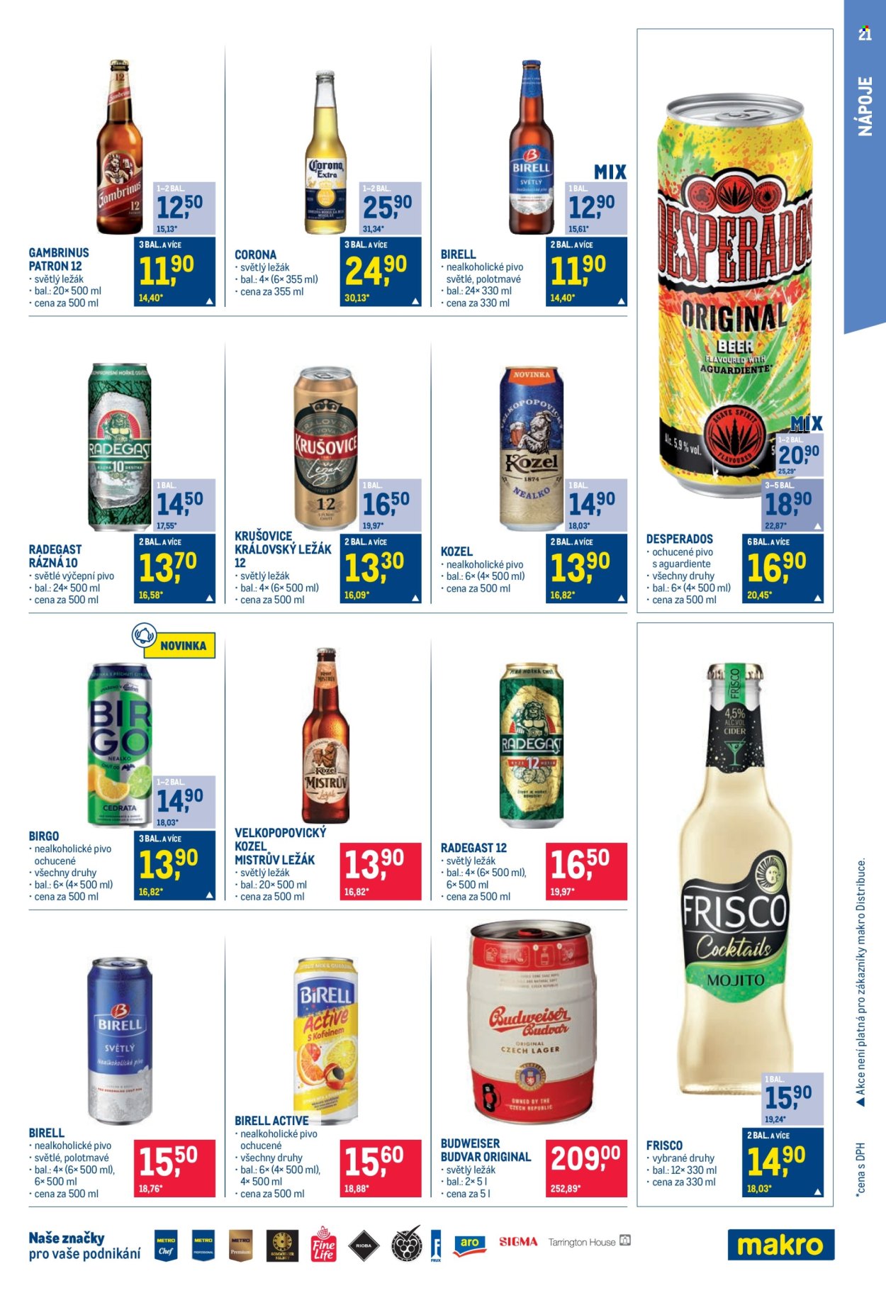 Leták MAKRO - 24.4.2024 - 7.5.2024. Strana 21