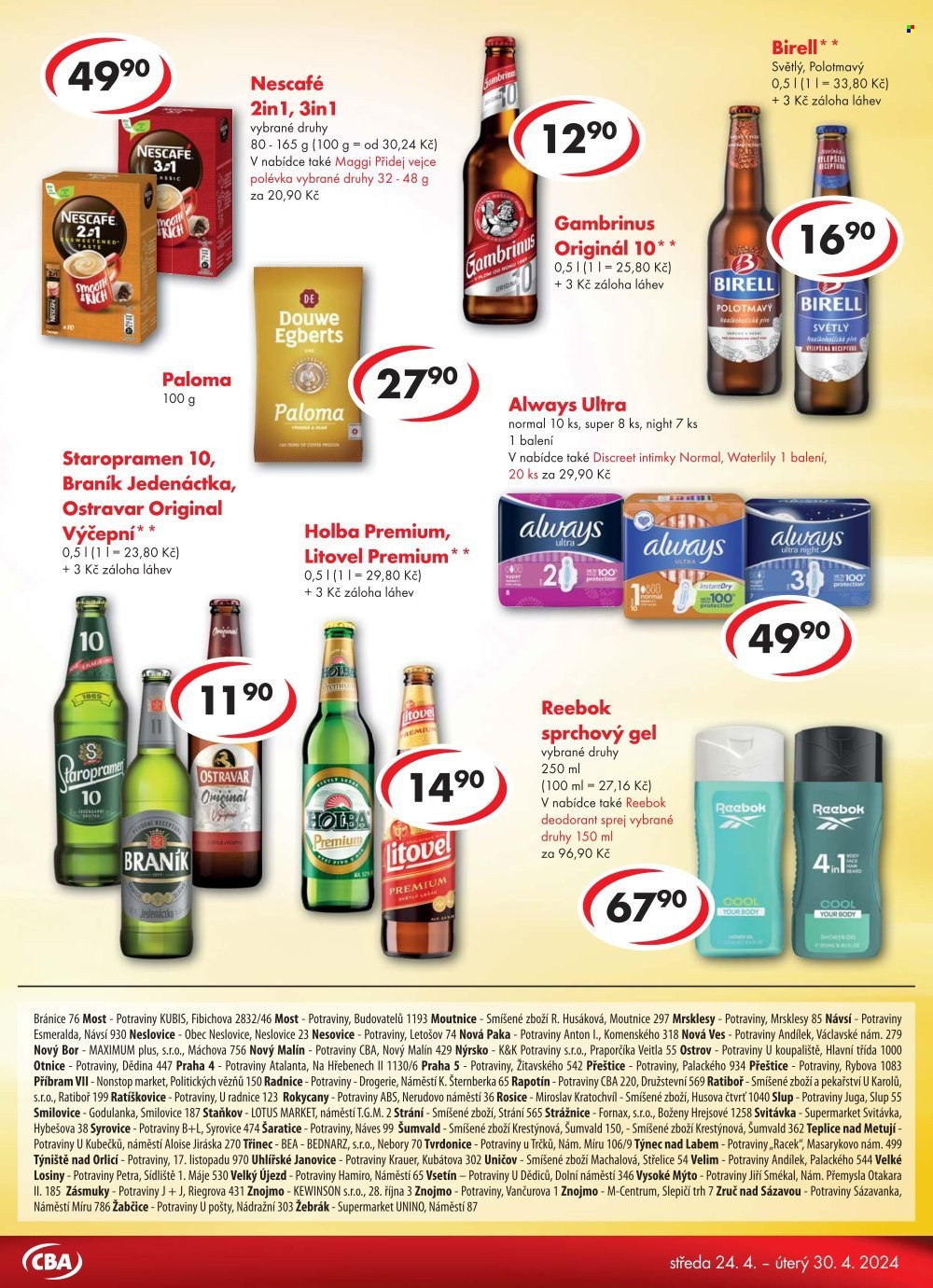 Leták CBA Premium - 24.4.2024 - 30.4.2024. Strana 5