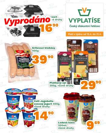 Leták Vyplatíse - 15.4.2024 - 21.4.2024.