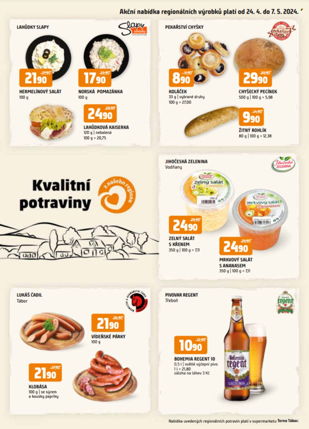 Leták coop TERNO - 24.4.2024 - 7.5.2024. Strana 1