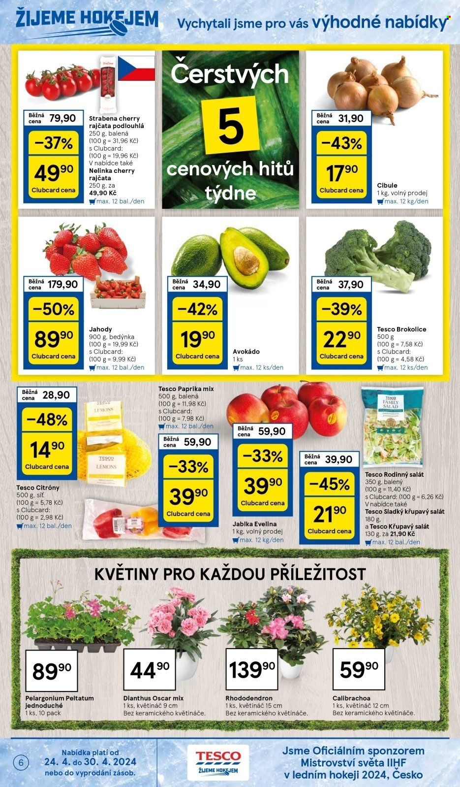 Leták TESCO - 24.4.2024 - 30.4.2024. Strana 6