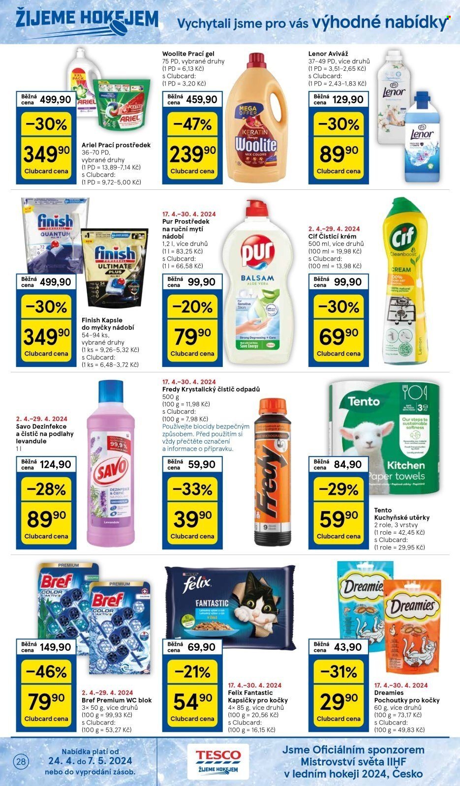 Leták TESCO - 24.4.2024 - 30.4.2024. Strana 28