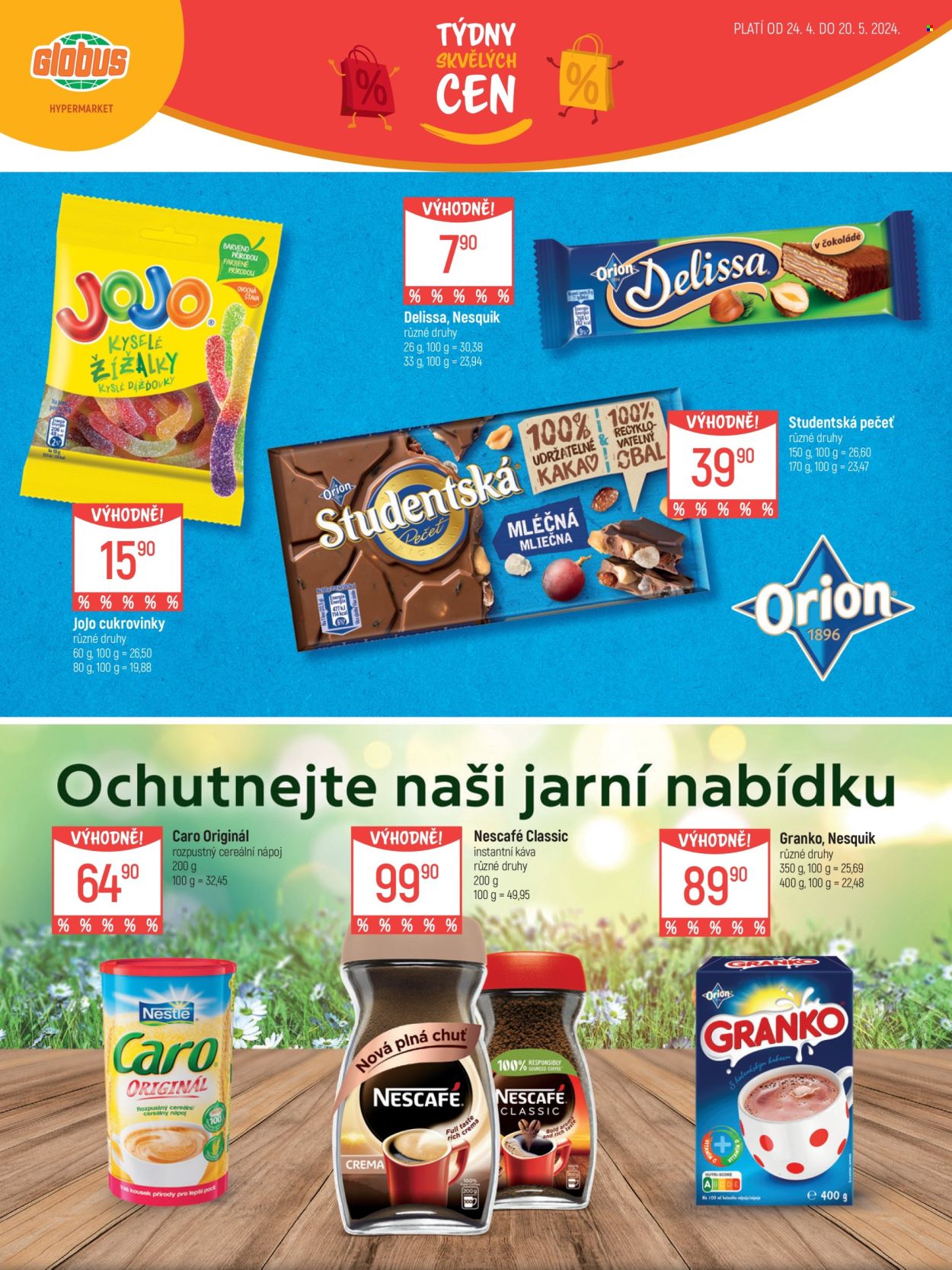 Leták Globus - 24.4.2024 - 20.5.2024. Strana 14