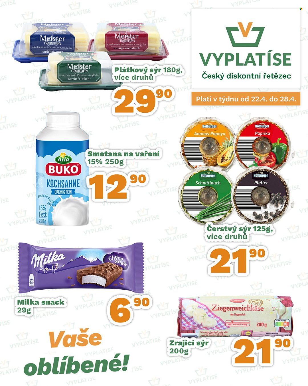 Leták Vyplatíse - 22.4.2024 - 28.4.2024. Strana 1