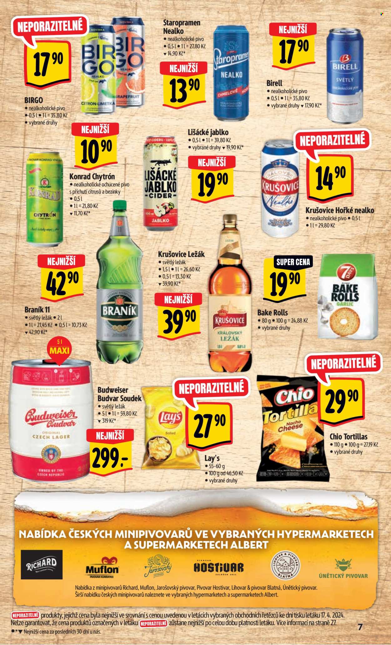 Leták Albert Hypermarket - 24.4.2024 - 30.4.2024. Strana 7