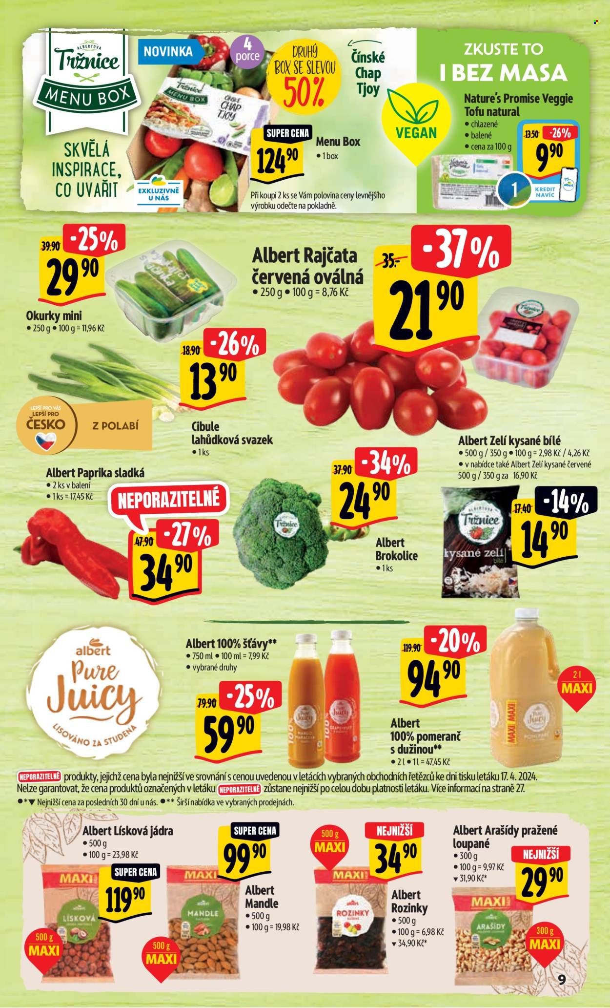 Leták Albert Hypermarket - 24.4.2024 - 30.4.2024. Strana 9