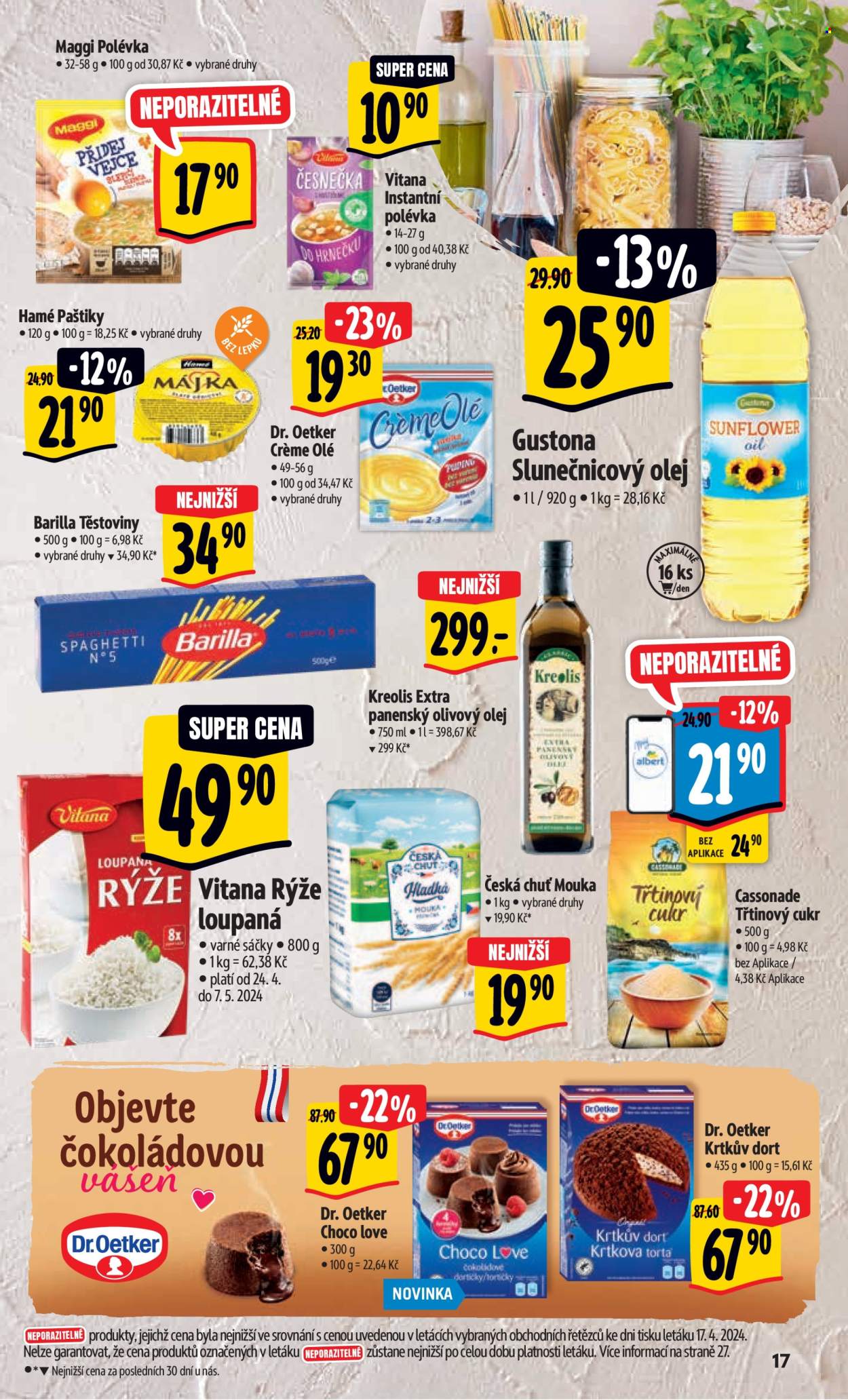 Leták Albert Hypermarket - 24.4.2024 - 30.4.2024. Strana 17