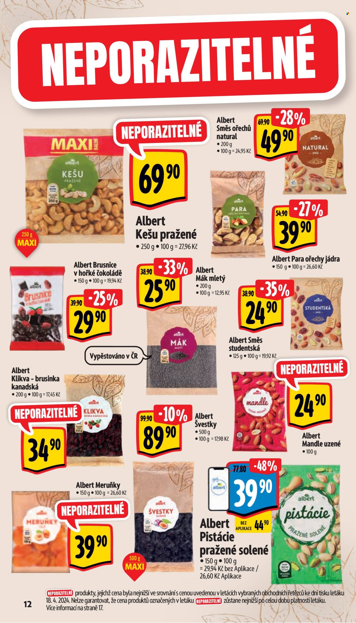 Leták Albert Supermarket - 24.4.2024 - 30.4.2024. Strana 13