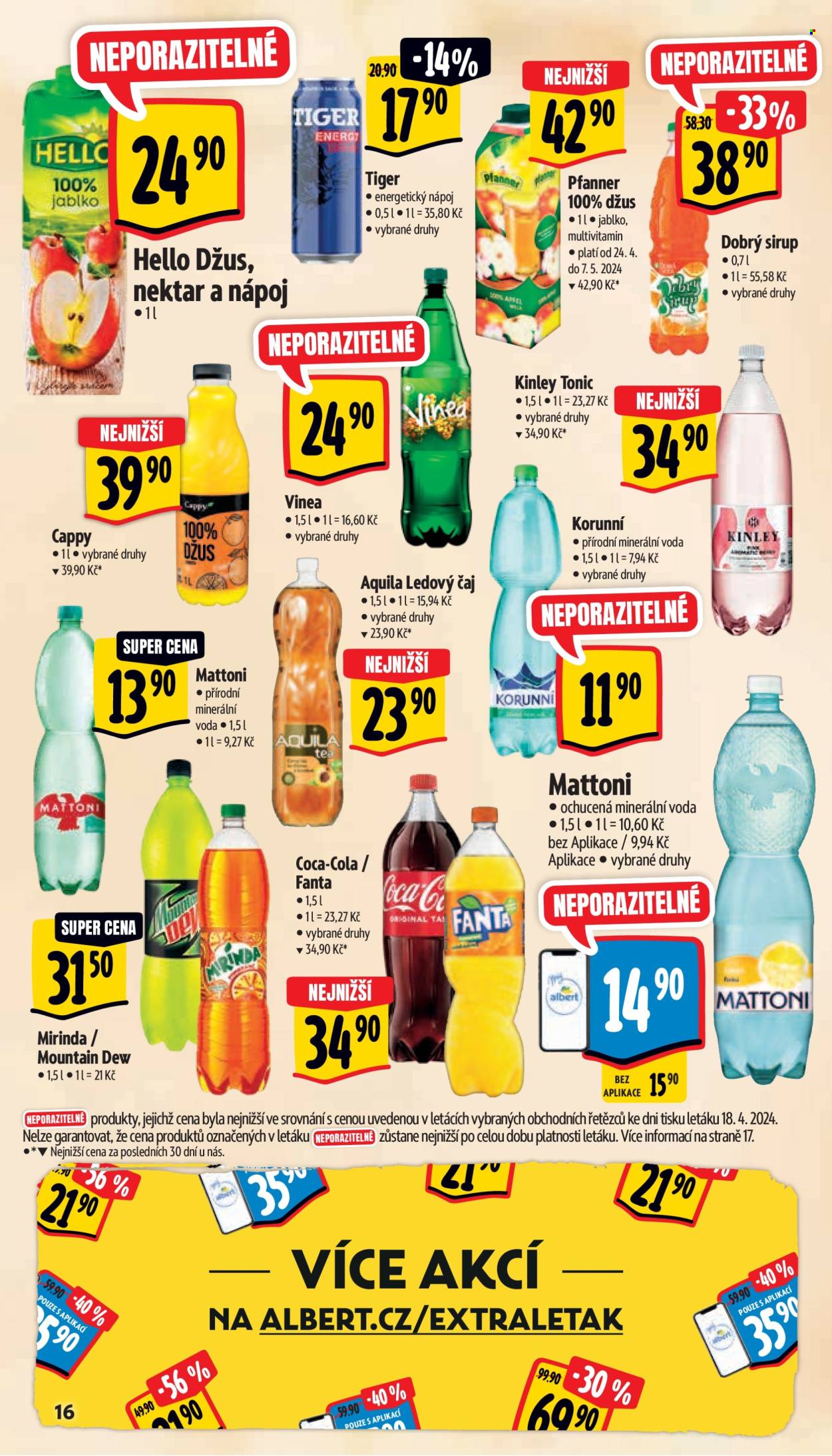 Leták Albert Supermarket - 24.4.2024 - 30.4.2024. Strana 17