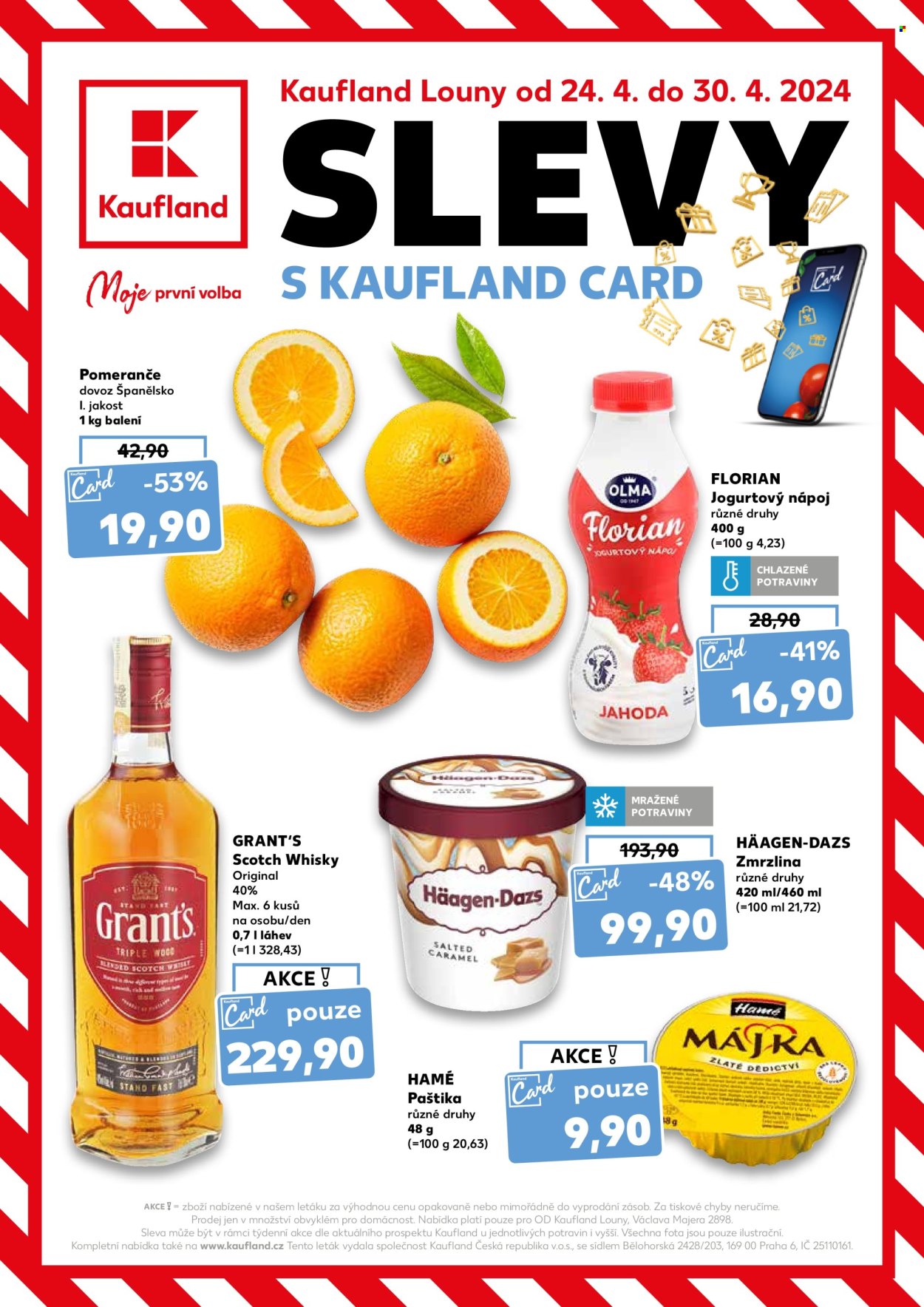 Leták Kaufland - 24.4.2024 - 30.4.2024. Strana 1