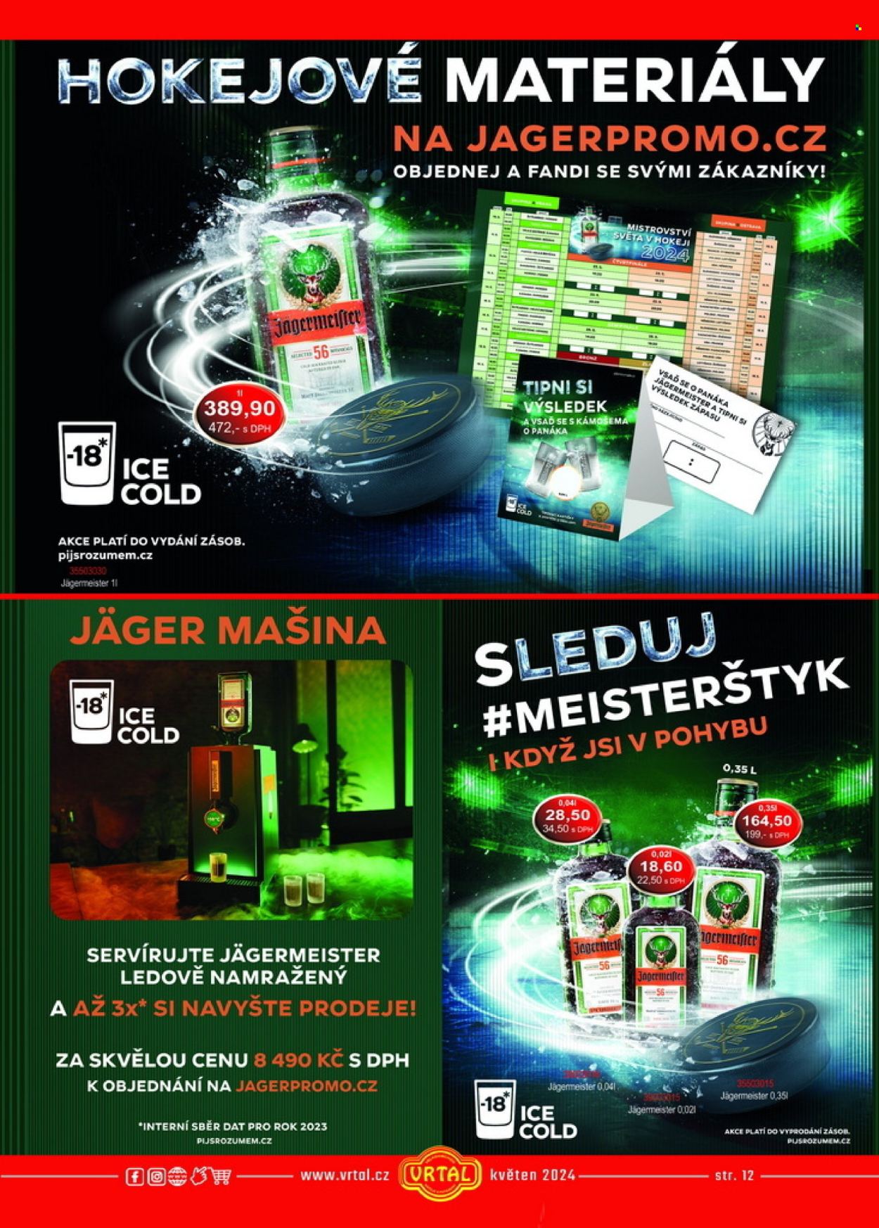 Leták Vrtal - 1.5.2024 - 31.5.2024. Strana 12