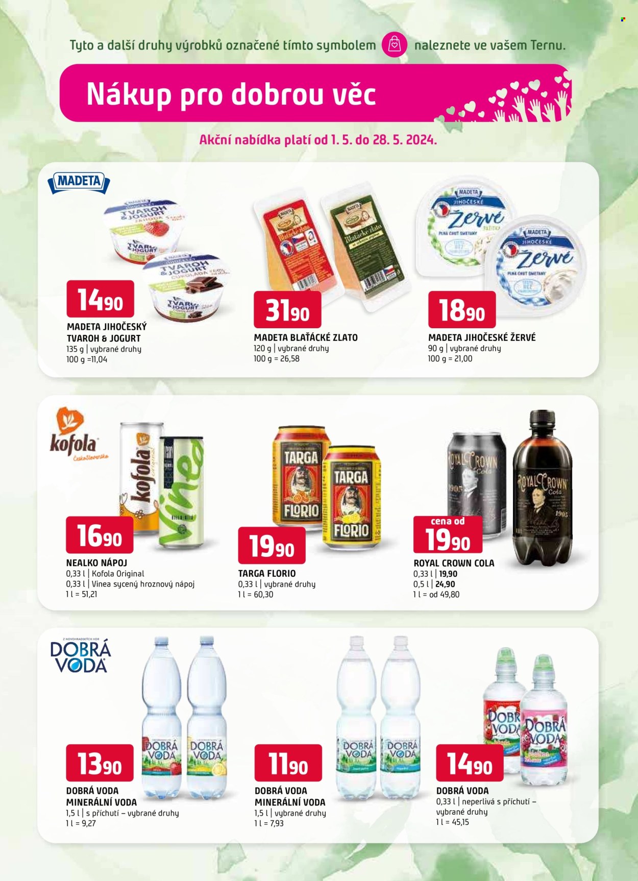 Leták coop TERNO - 1.5.2024 - 7.5.2024. Strana 16