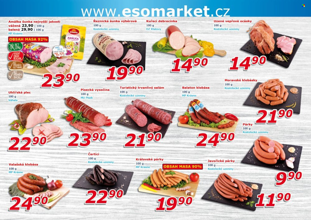 Leták ESO MARKET - 1.5.2024 - 12.5.2024. Strana 2