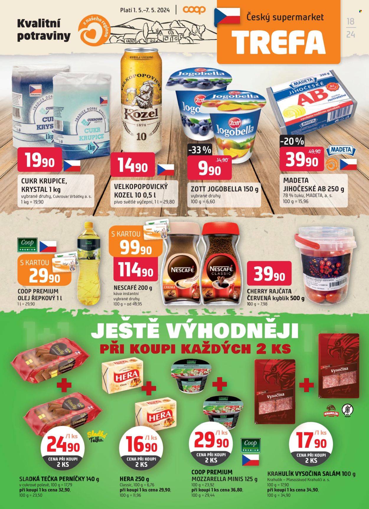 Leták TREFA coop - 1.5.2024 - 7.5.2024. Strana 1