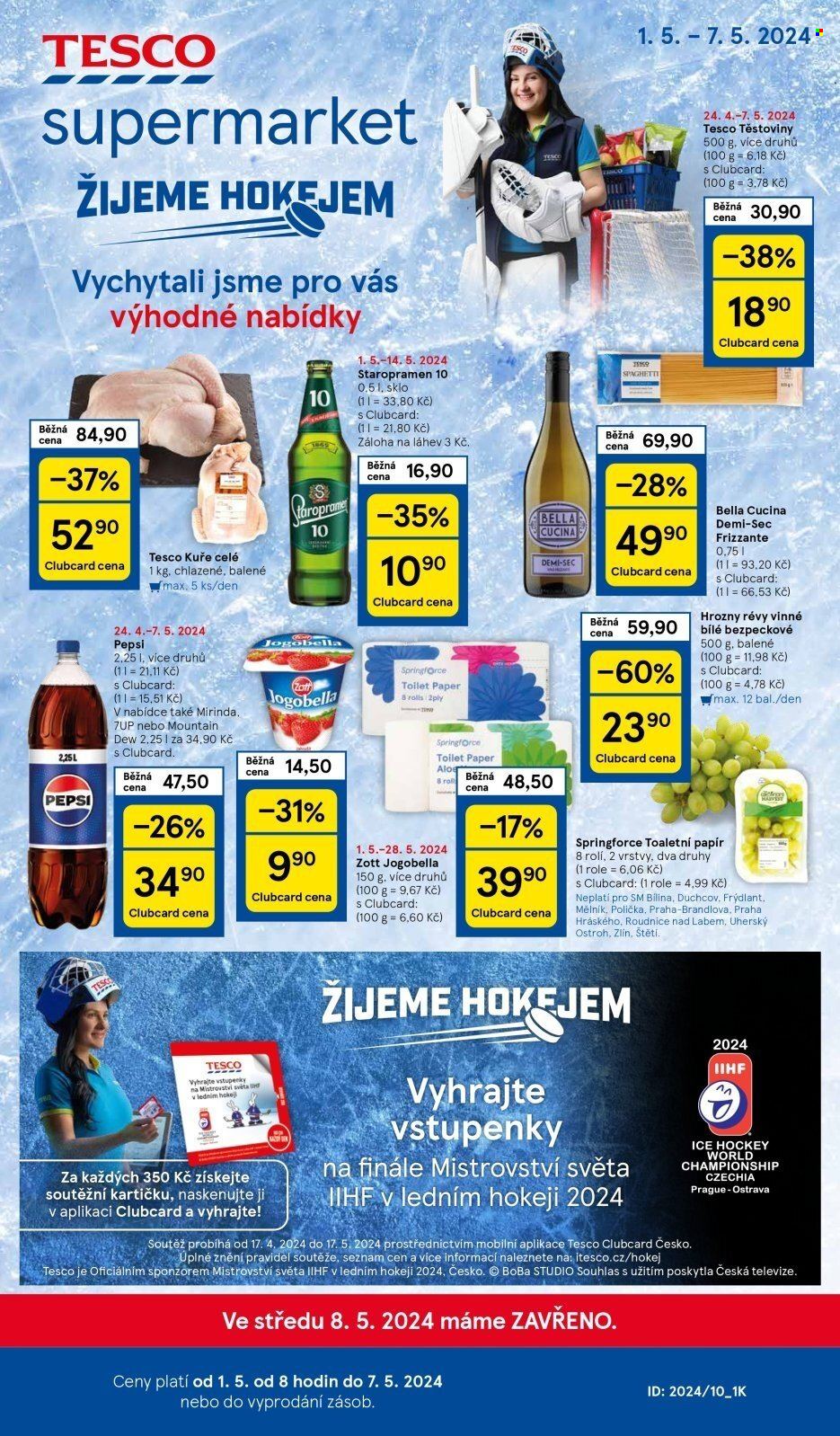 Leták TESCO supermarket - 1.5.2024 - 7.5.2024. Strana 1