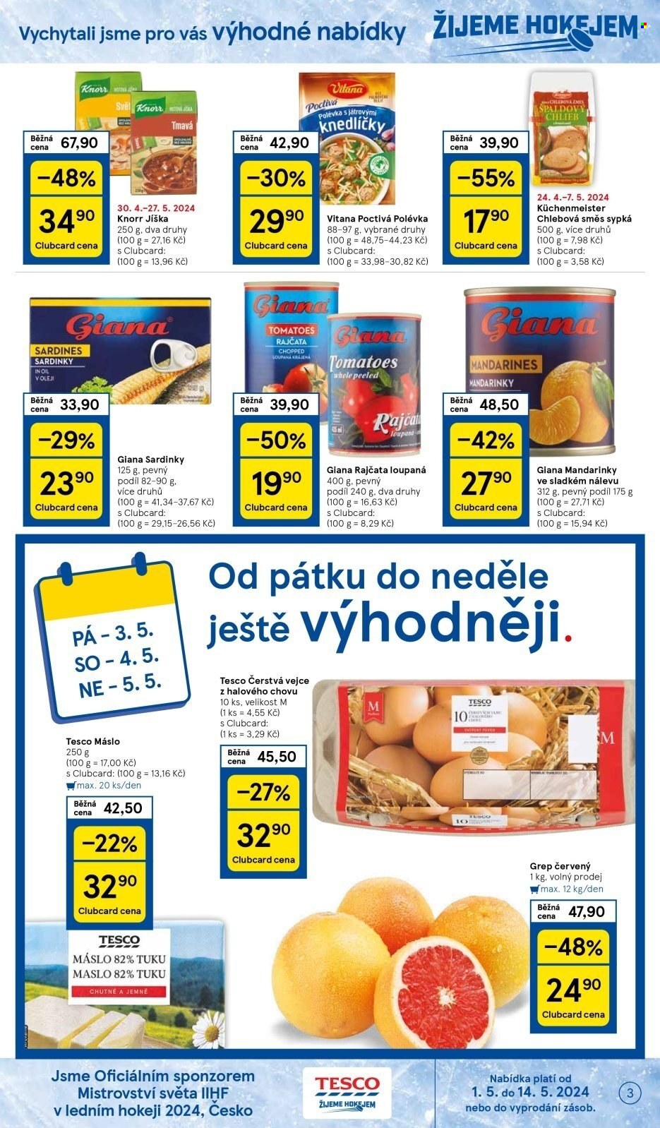 Leták TESCO supermarket - 1.5.2024 - 7.5.2024. Strana 3
