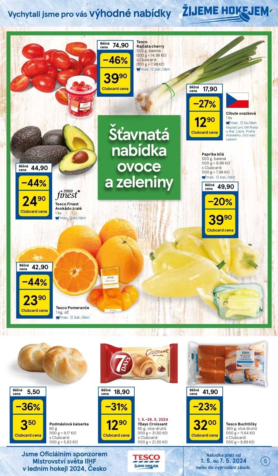 Leták TESCO supermarket - 1.5.2024 - 7.5.2024. Strana 5