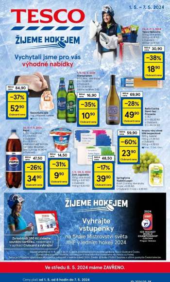 Leták TESCO - 1.5.2024 - 7.5.2024.