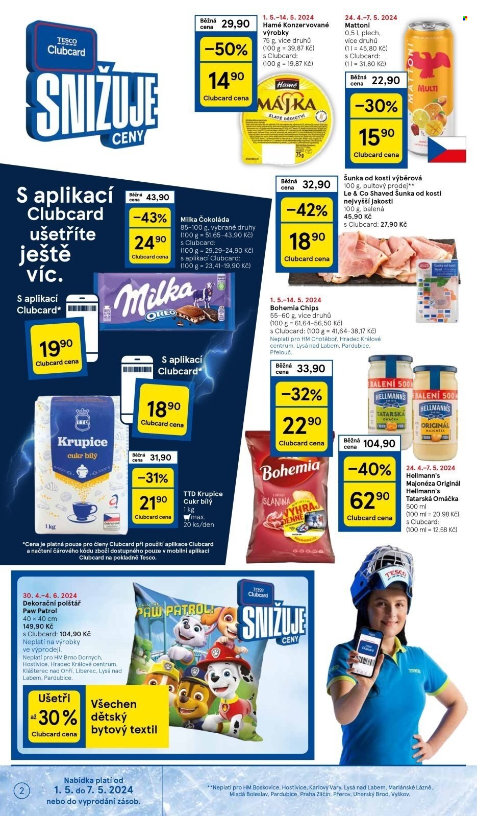 Leták TESCO - 1.5.2024 - 7.5.2024. Strana 2